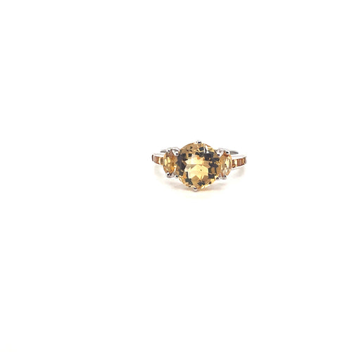 Amethyst Ring in .925 Sterling Silver - KSR 12064